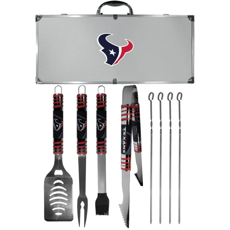 Houston Texans Tailgater 8-Piece BBQ Grill Set