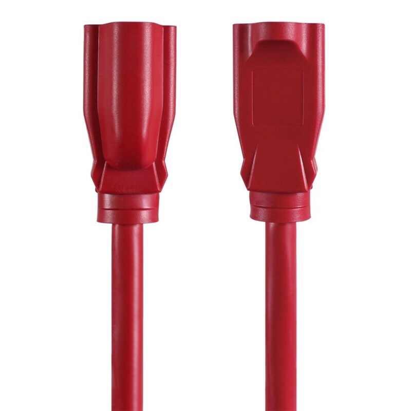 Hyper Tough 100FT 14AWG 3 Prong Red for Indoor and Outdoor Use Extension Cord, 13 amps - Image 3