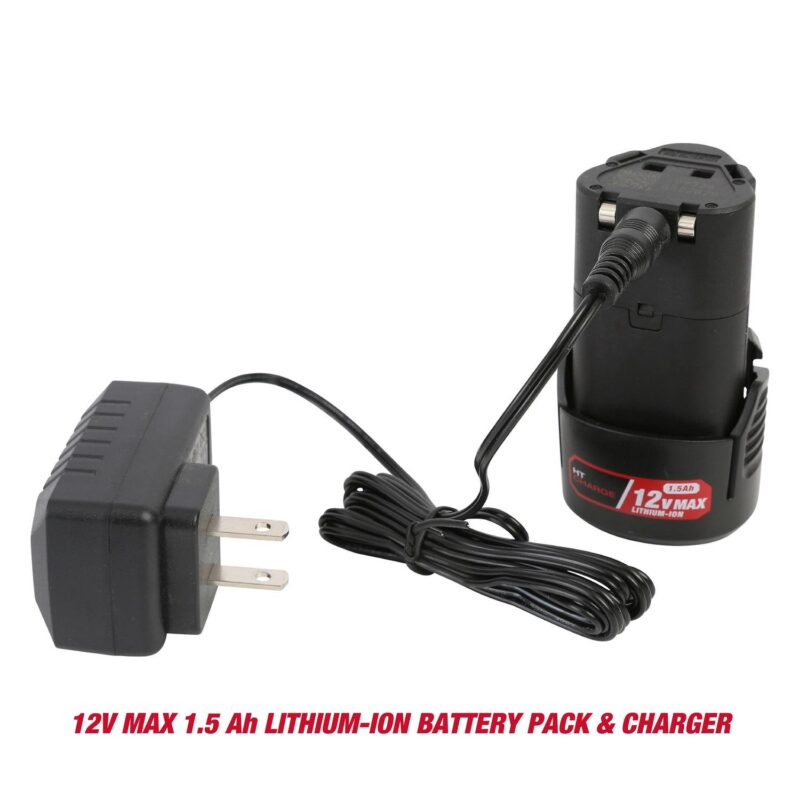 Hyper Tough 12V Max Lithium-Ion Brushless Oscillating Multi-Tool with 1.5Ah Battery and Charger, 80015 - Image 7