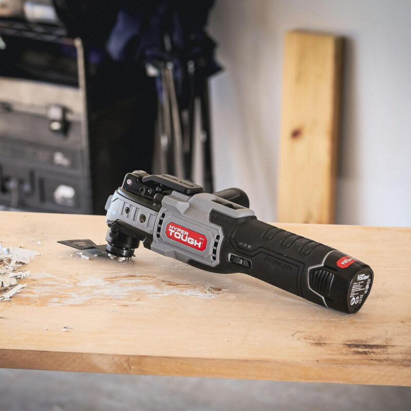 Hyper Tough 12V Max Lithium-Ion Brushless Oscillating Multi-Tool with 1.5Ah Battery and Charger, 80015 - Image 14