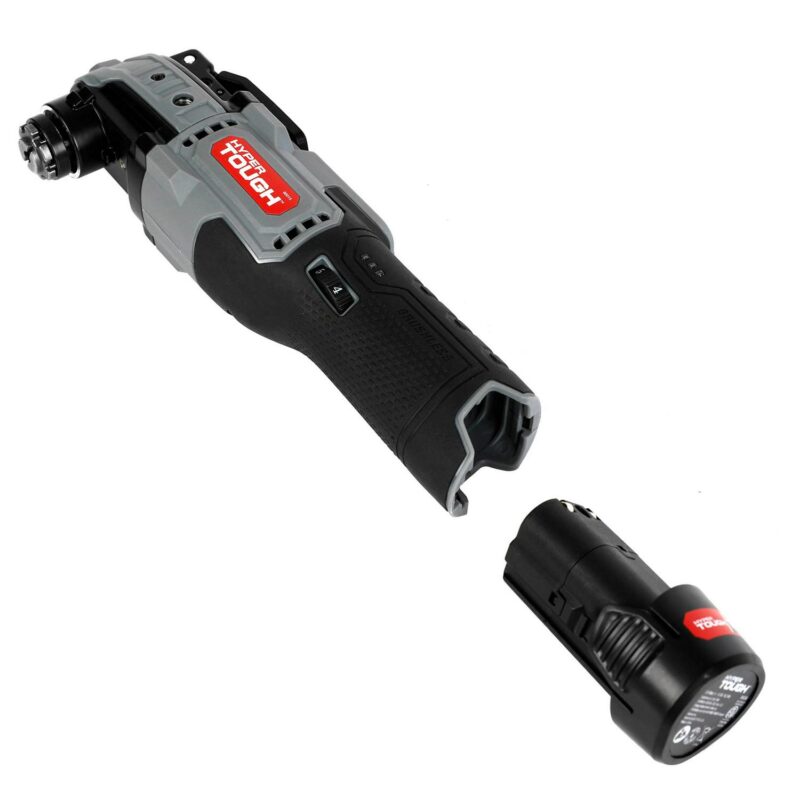 Hyper Tough 12V Max Lithium-Ion Brushless Oscillating Multi-Tool with 1.5Ah Battery and Charger, 80015 - Image 9
