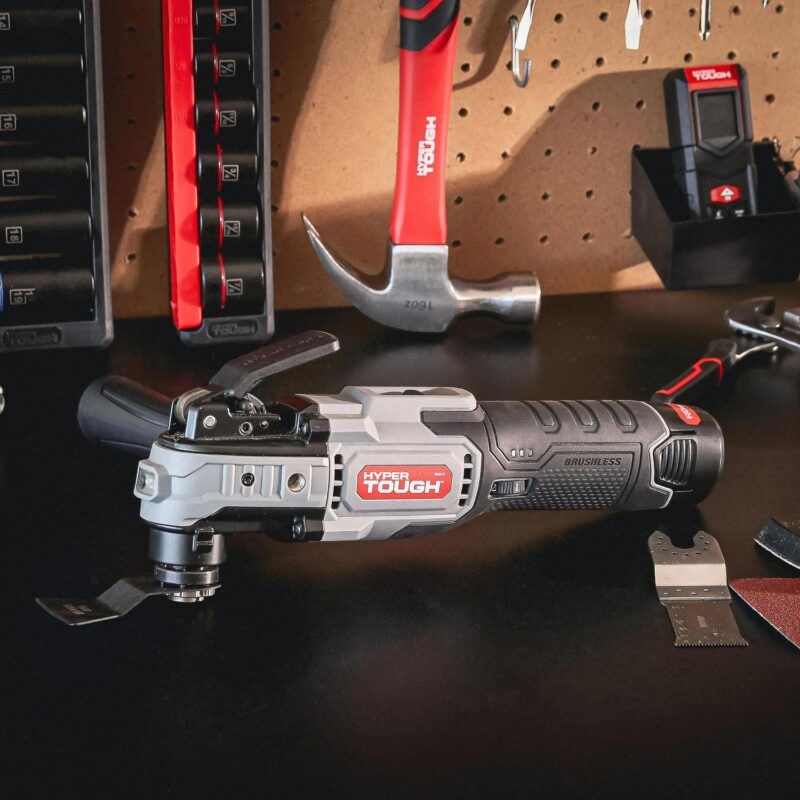 Hyper Tough 12V Max Lithium-Ion Brushless Oscillating Multi-Tool with 1.5Ah Battery and Charger, 80015 - Image 10