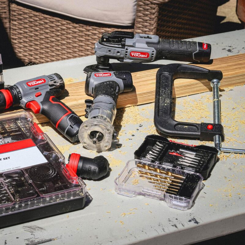 Hyper Tough 12V Max Lithium-Ion Brushless Oscillating Multi-Tool with 1.5Ah Battery and Charger, 80015 - Image 16