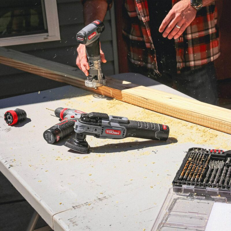 Hyper Tough 12V Max Lithium-Ion Brushless Oscillating Multi-Tool with 1.5Ah Battery and Charger, 80015 - Image 15