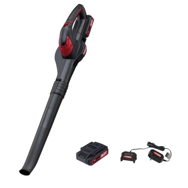 Hyper Tough 20V Max New Cordless 130 MPH Leaf Sweeper, HT21-401-003-05