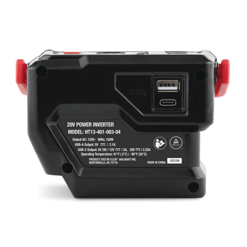 Hyper Tough 20V Power Source/Inverter, HT13-401-003-04, Battery Not Included - Image 3