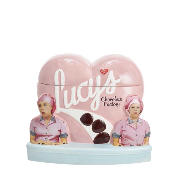 I Love Lucy Chocolate Factory Cookie Jar