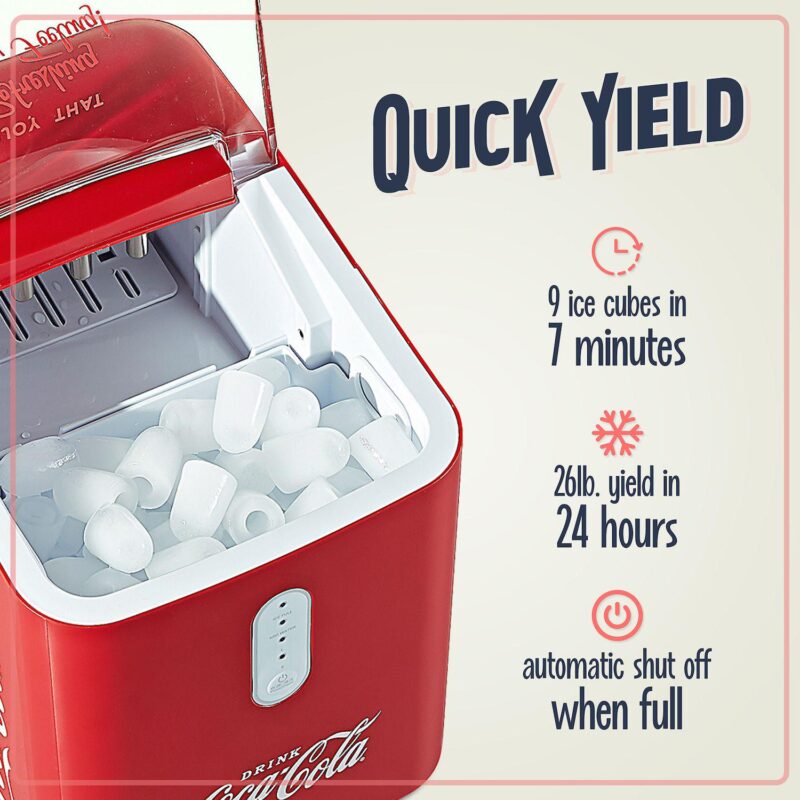 Igloo Coca-Cola Self-Cleaning 26-LB. Automatic Ice Maker - Image 5