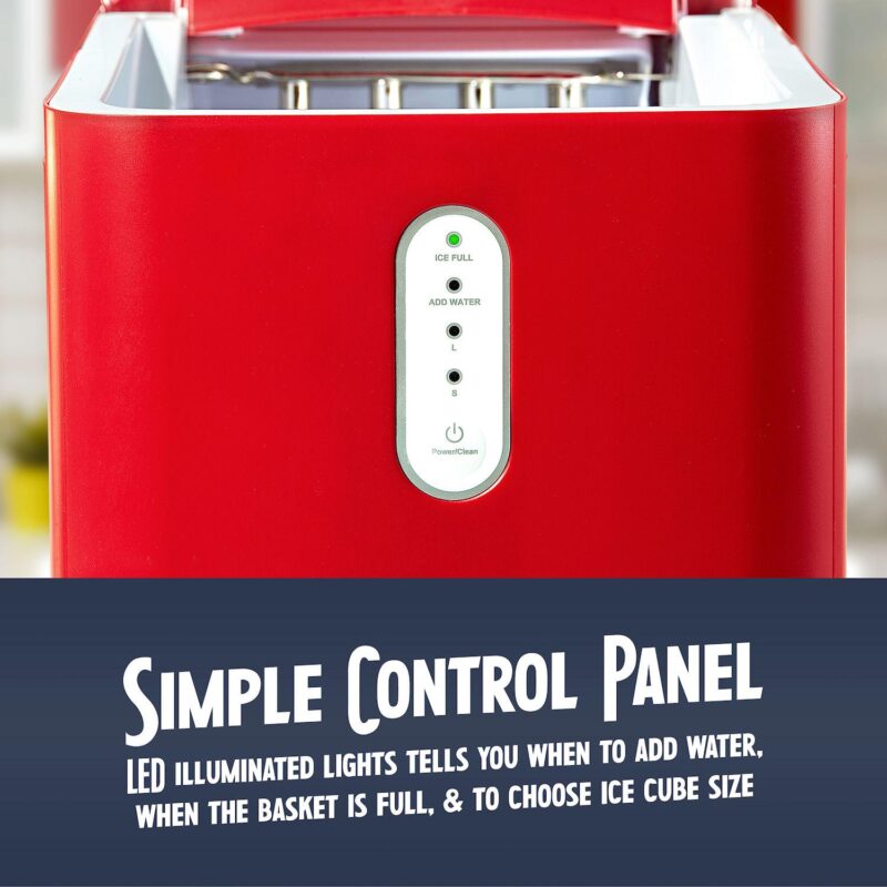 Igloo Coca-Cola Self-Cleaning 26-LB. Automatic Ice Maker - Image 7