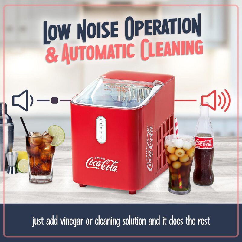 Igloo Coca-Cola Self-Cleaning 26-LB. Automatic Ice Maker - Image 8