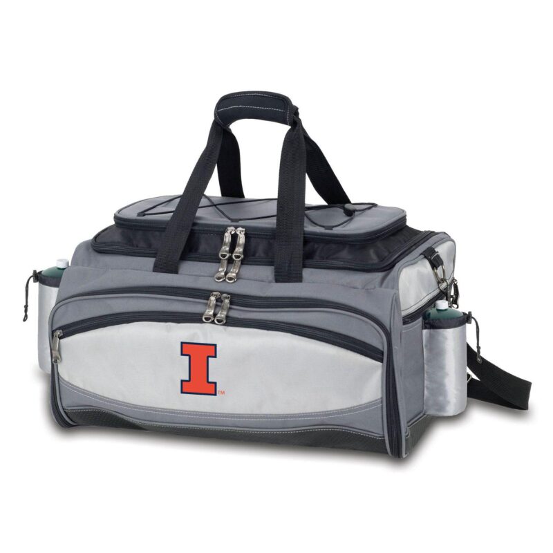 Illinois Fighting Illini 6-pc. Propane Grill and Cooler Set