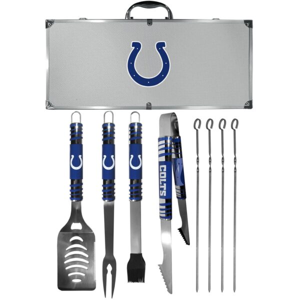 Indianapolis Colts Tailgater 8-Piece BBQ Grill Set