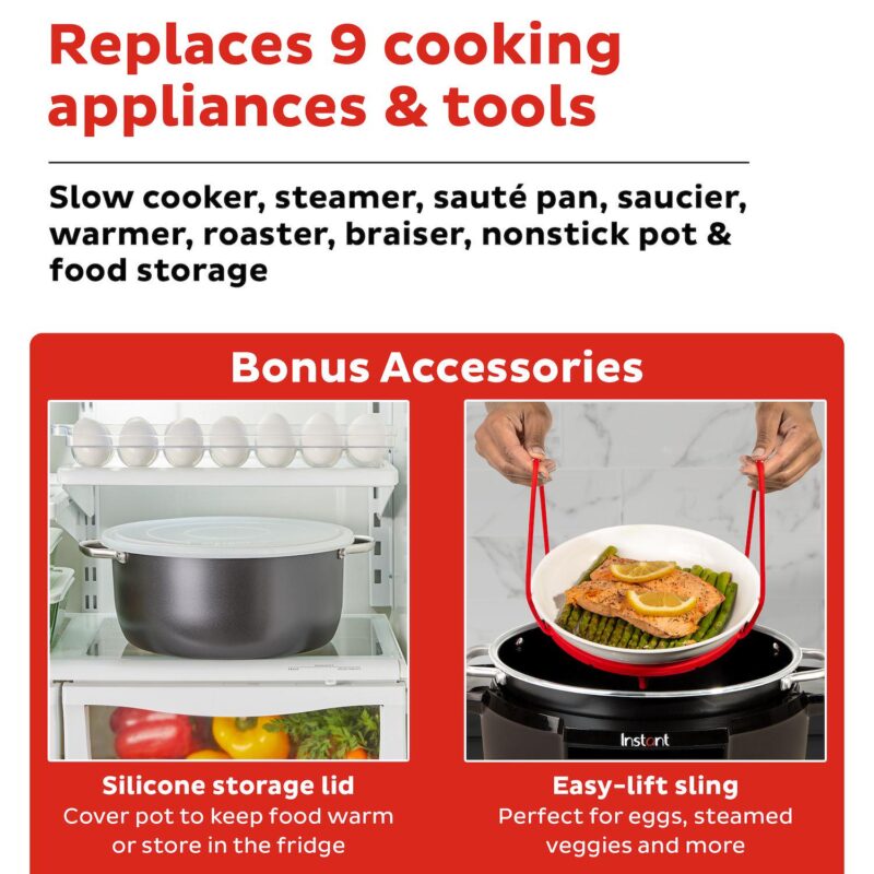 Instant Superior Slow Cooker + Multifunctional Cooker with Bonus Accessories - Image 3