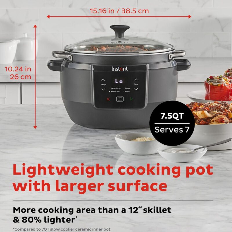 Instant Superior Slow Cooker + Multifunctional Cooker with Bonus Accessories - Image 5