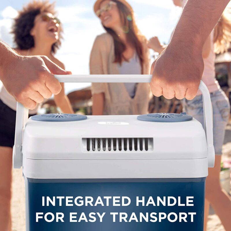 Ivation 25 L Electric Cooler and Warmer Mini Portable Car Fridge for Camping and Travel - Image 5