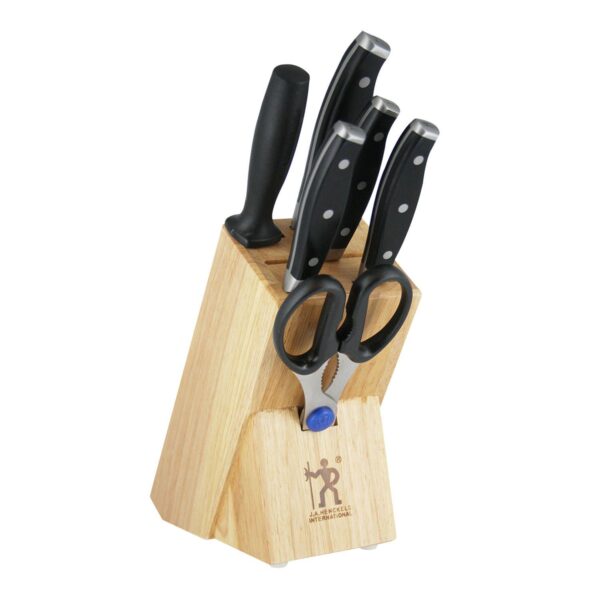 J.A. Henckels International Forged Premio 7-pc. Knife Block Set