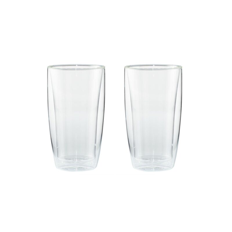 J.A. Henckels International 2-pc. Double-Wall Glass Latte Mug Set - Image 2