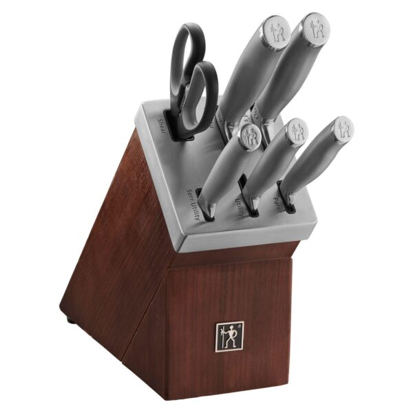 J.A. Henckels International Modernist 7-pc. Self-Sharpening Knife Block Set