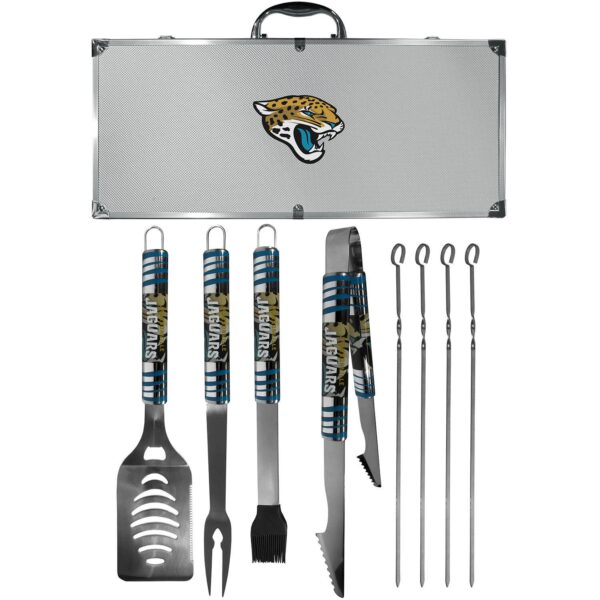 Jacksonville Jaguars Tailgater 8-Piece BBQ Grill Set