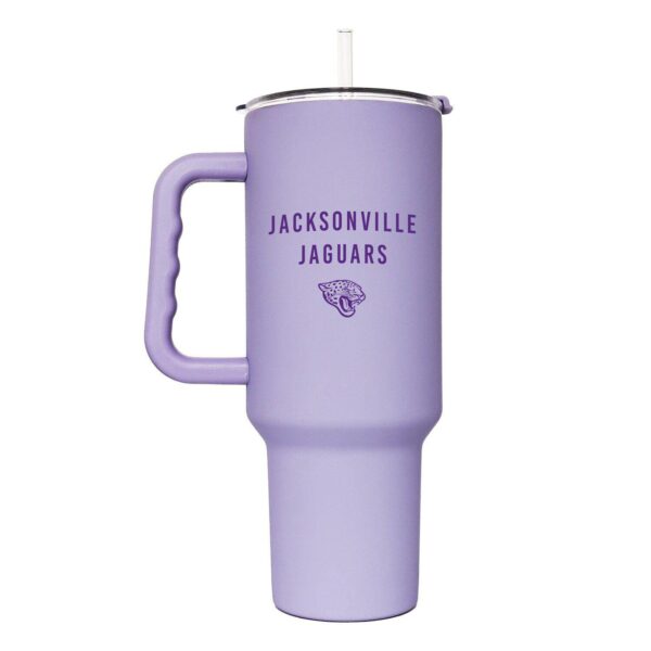 Jacksonville Jaguars 40oz. Lavender Soft Touch Tumbler