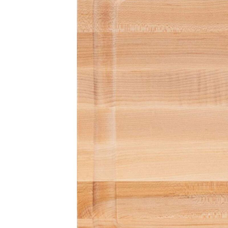 John Boos Au Jus Rectangular Cutting/Carving Board with Juice Groove, Maple Wood - Image 4