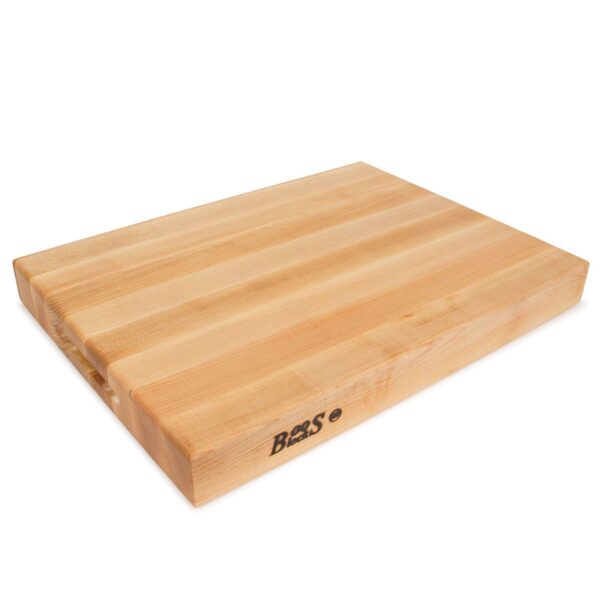 John Boos Maple Wood End Grain Cutting Board For Kitchen Prep, 20  X 15  X 2.25