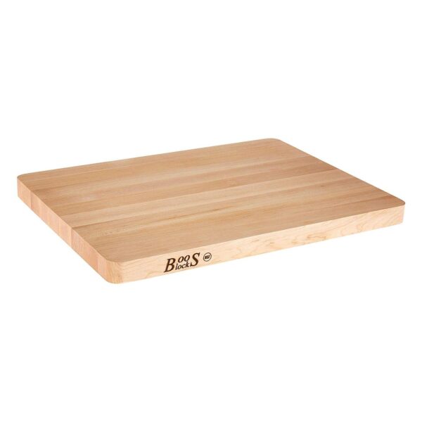 John Boos Maple Wood Chop N Slice Reversible Cutting Board, 18 x 12 x 1.25 Inch