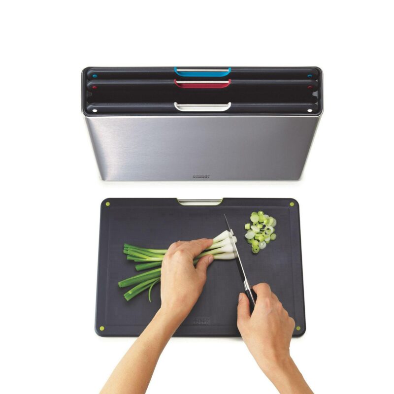Joseph Joseph Folio Steel 4-pc. Chopping Board Set - Image 2