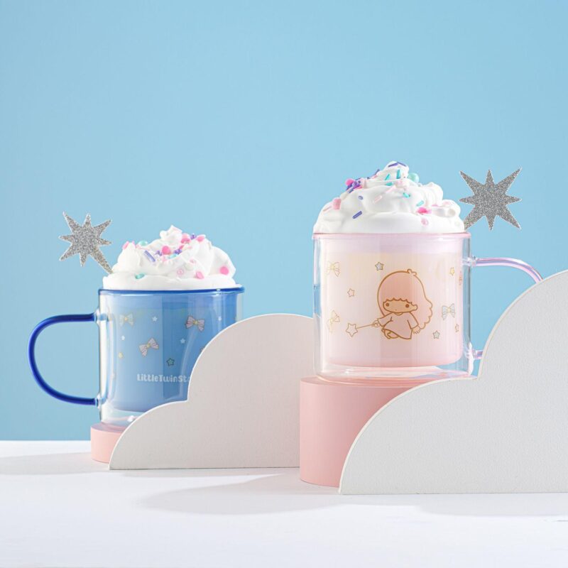 JoyJolt Hello Kitty and Friends LittleTwinStars Double Wall Coffee Mug Set - Image 7