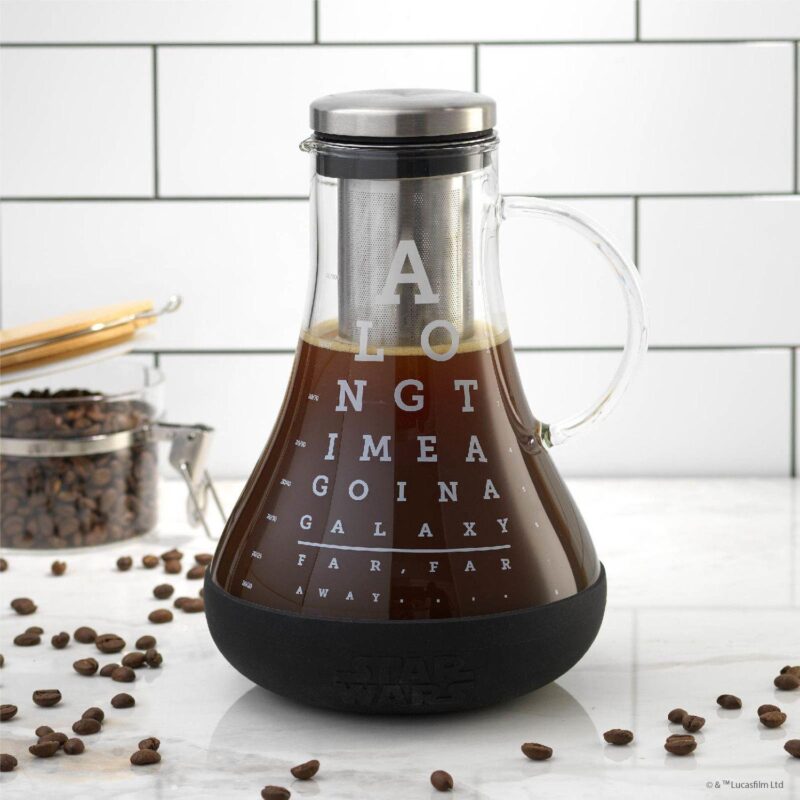 JoyJolt Star Wars Eye Chart 1.5-Liter Cold Brew Coffee and Tea Maker - Image 2
