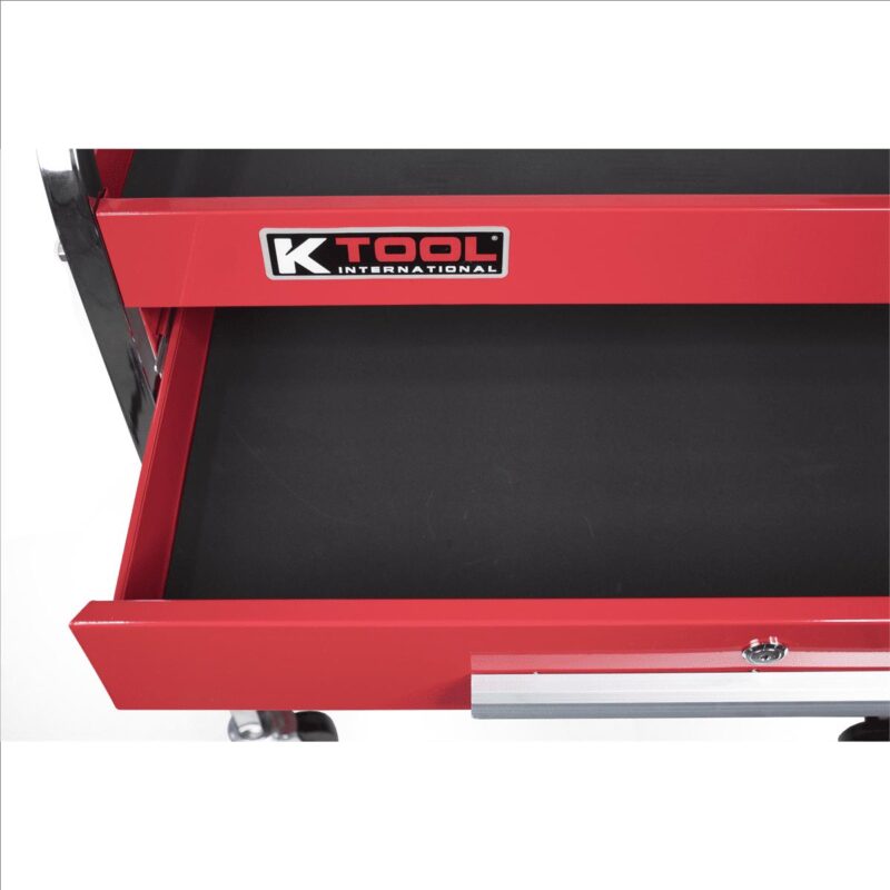 K-Tool KTI-75105 Steel Service Tool Cart w/ 1-Drawer and 2-Shelves - Image 3