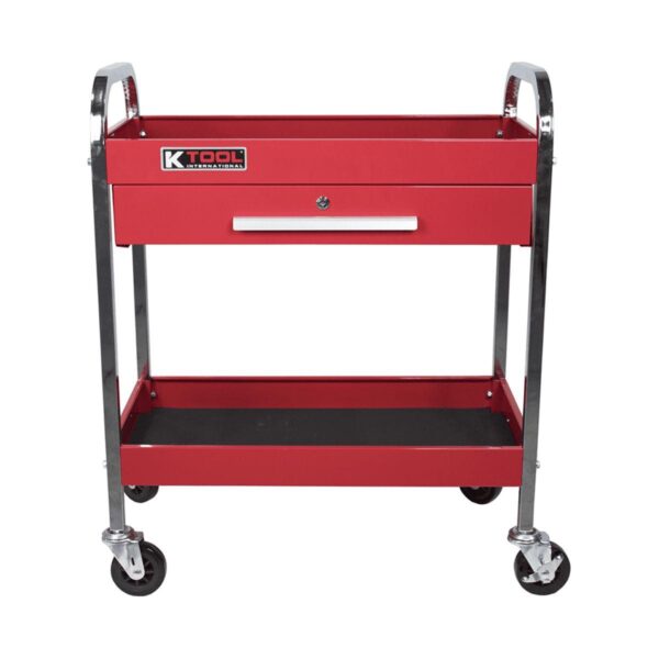 K-Tool KTI-75105 Steel Service Tool Cart w/ 1-Drawer and 2-Shelves