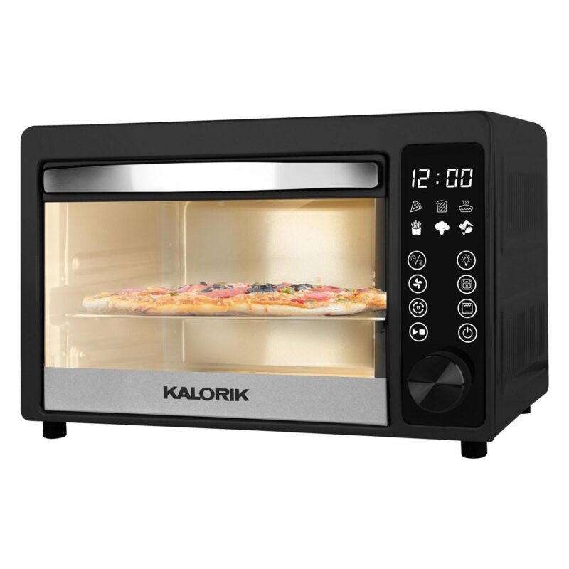 KalorikA 22-Quart Digital Touchscreen Air Fryer Toaster Oven, Black - Image 9