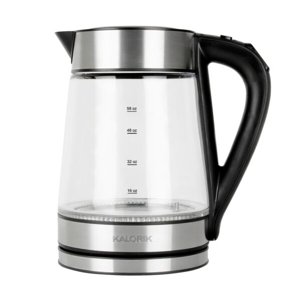 Kalorik 1.7-Liter Rapid Boil Digital Electric Kettle