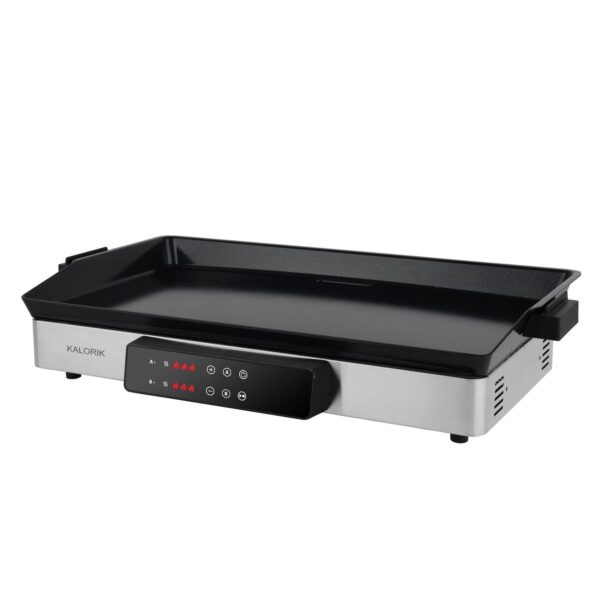 Kalorik MAXX 2-in-1 Stainless Steel Electric Griddle and Double Cooktop