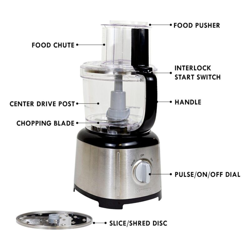 Kenmore 11-cup Food Processor and Vegetable Chopper - Image 6