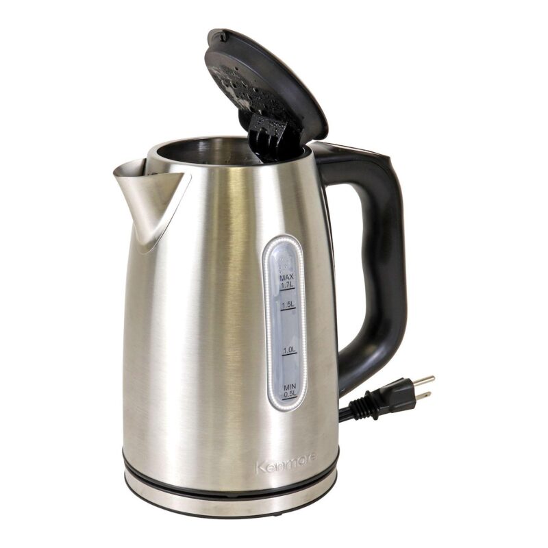 Kenmore 1.7L Cordless Electric Tea Kettle with 6 Temperature Pre-Sets - Image 5