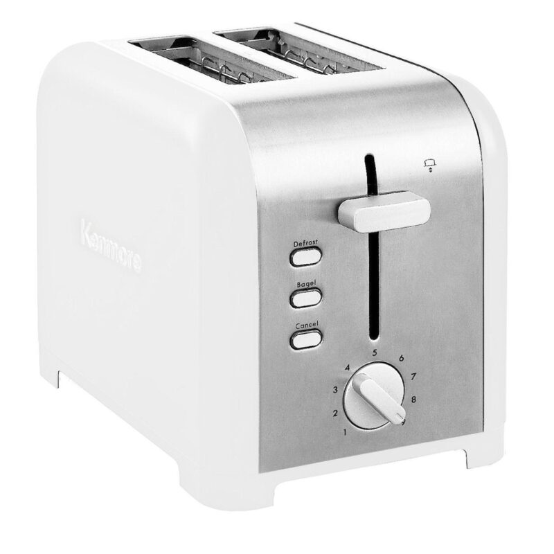 Kenmore 2-Slice Wide-Slot Stainless Steel Toaster - Image 9