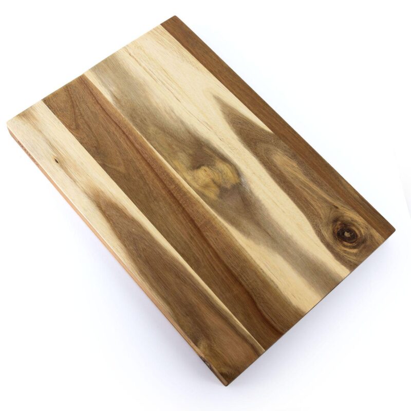 Kenmore Archer 21 Inch Acacia Wood Cutting Board with Groove Handles - Image 2