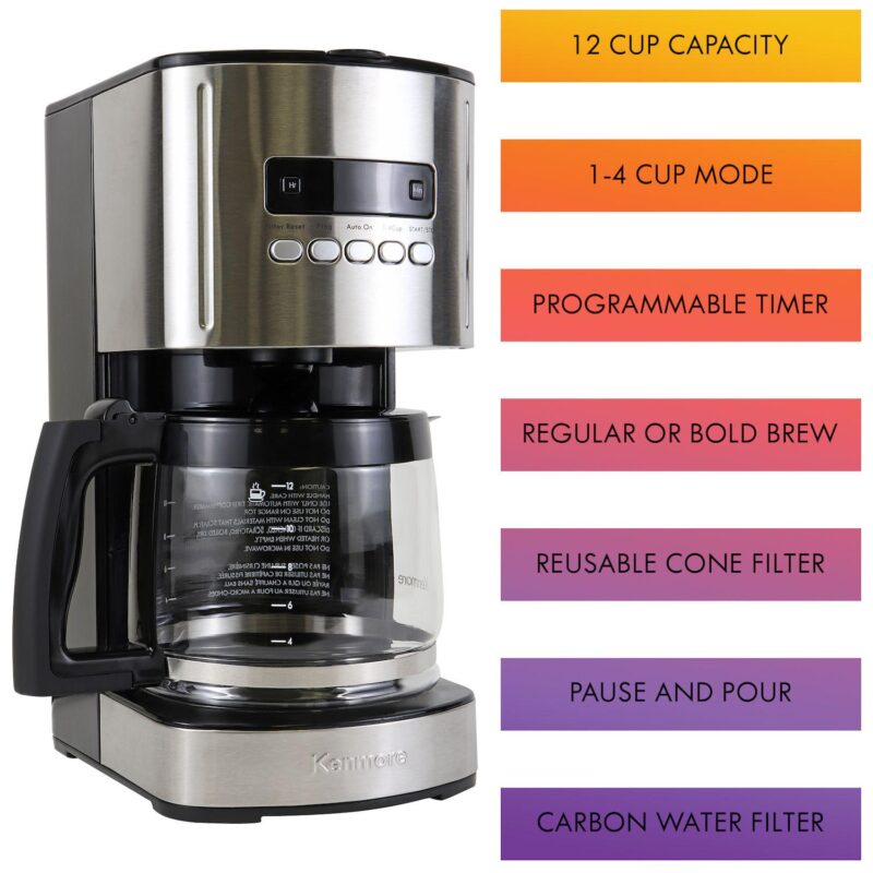 Kenmore Aroma Control Programmable 12-cup Coffee Maker - Image 3