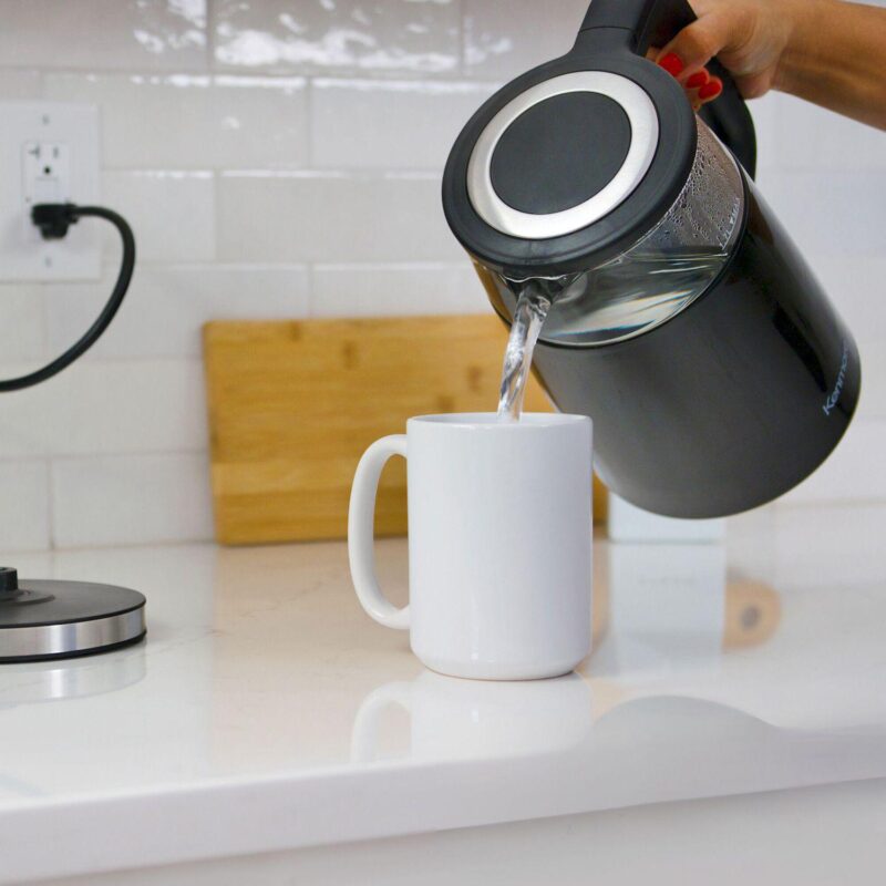 Kenmore Double-Walled Glass Digital Programmable Electric Tea-Kettle - Image 6