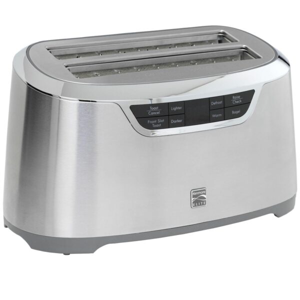 Kenmore Elite 4-Slice Long-Slot Stainless Steel Toaster