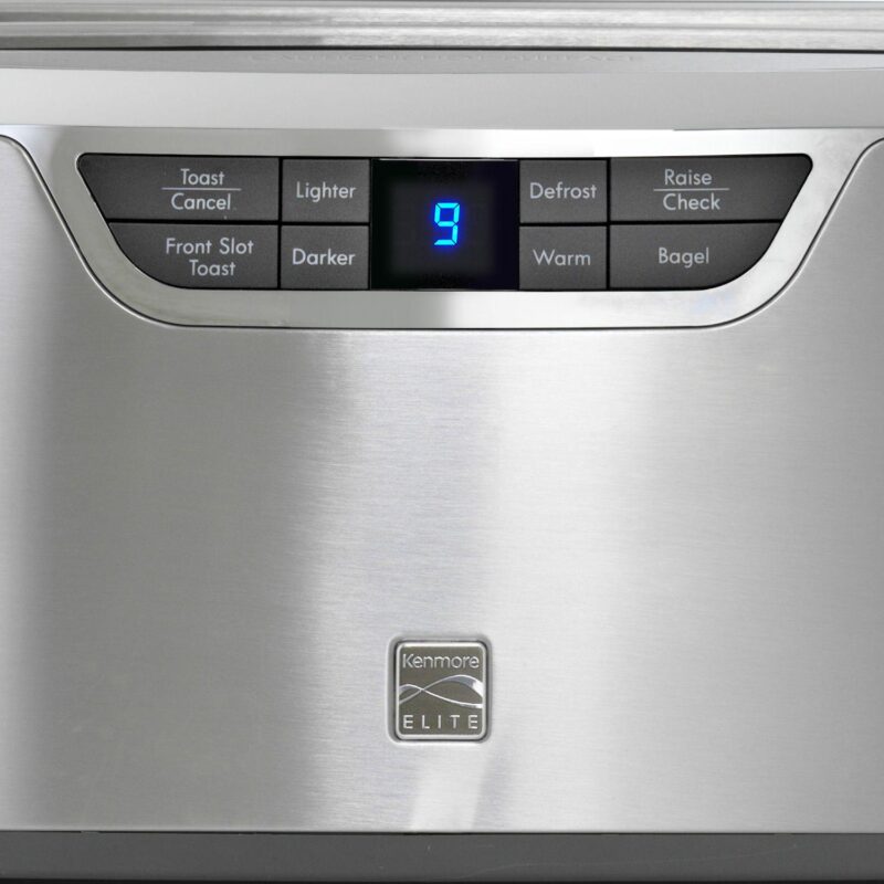 Kenmore Elite 4-Slice Long-Slot Stainless Steel Toaster - Image 7