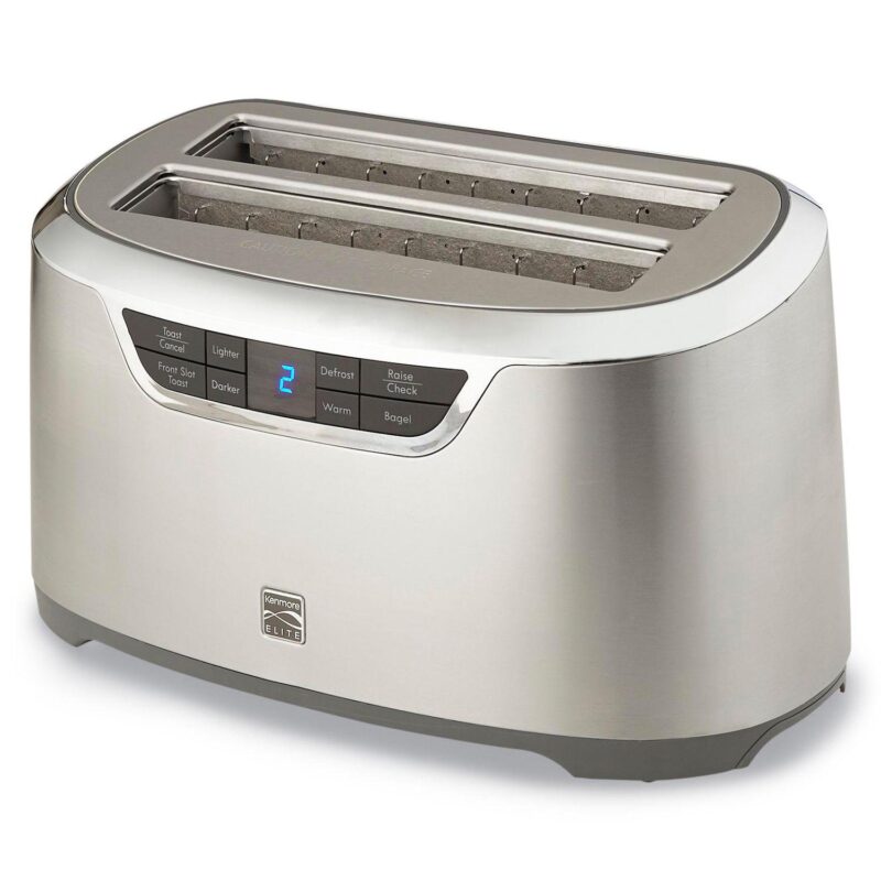 Kenmore Elite 4-Slice Long-Slot Stainless Steel Toaster - Image 3