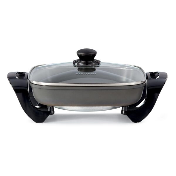 Kenmore Nonstick Electric Skillet with Glass Lid