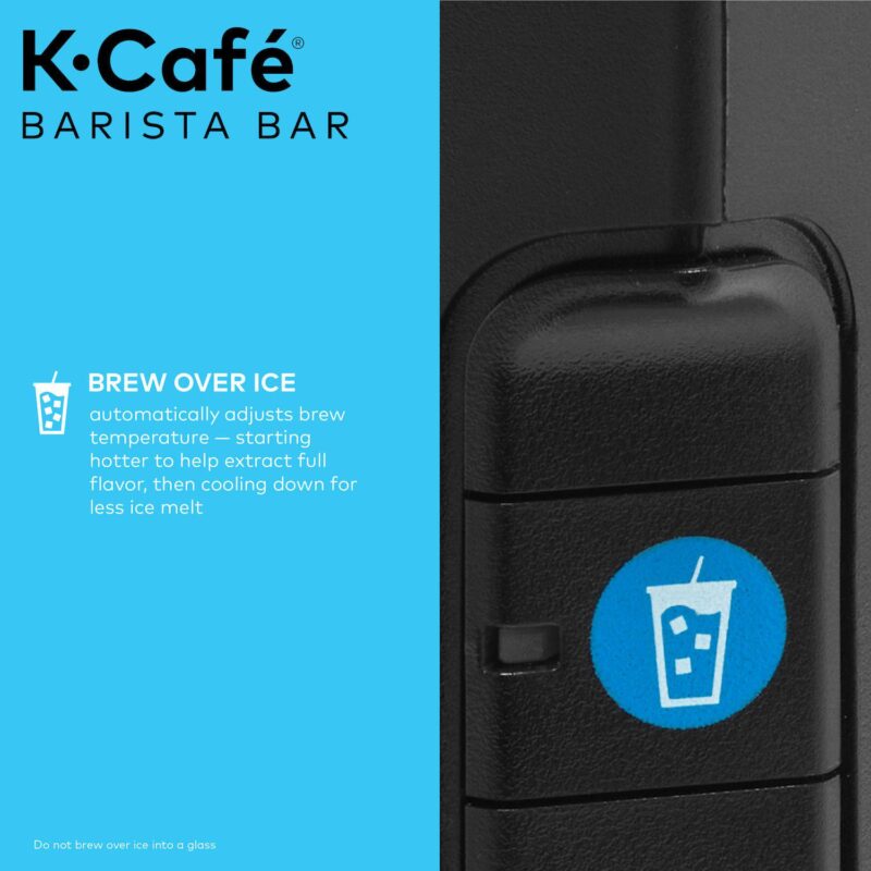 Keurig K-Caf Barista Bar Single Serve Coffee Maker and Frother - Image 4