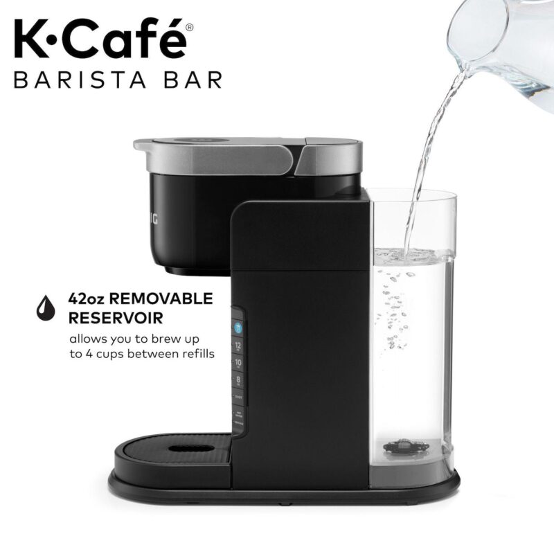 Keurig K-Caf Barista Bar Single Serve Coffee Maker and Frother - Image 9