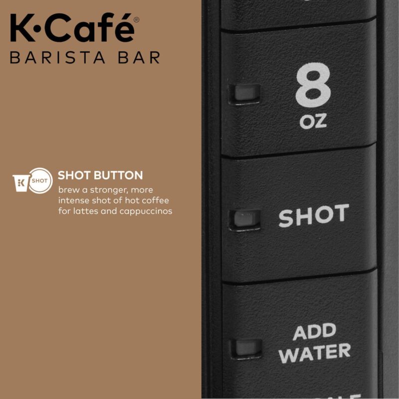 Keurig K-Caf Barista Bar Single Serve Coffee Maker and Frother - Image 10