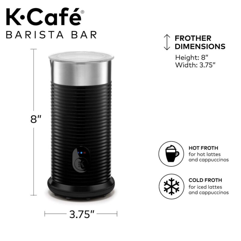 Keurig K-Caf Barista Bar Single Serve Coffee Maker and Frother - Image 11