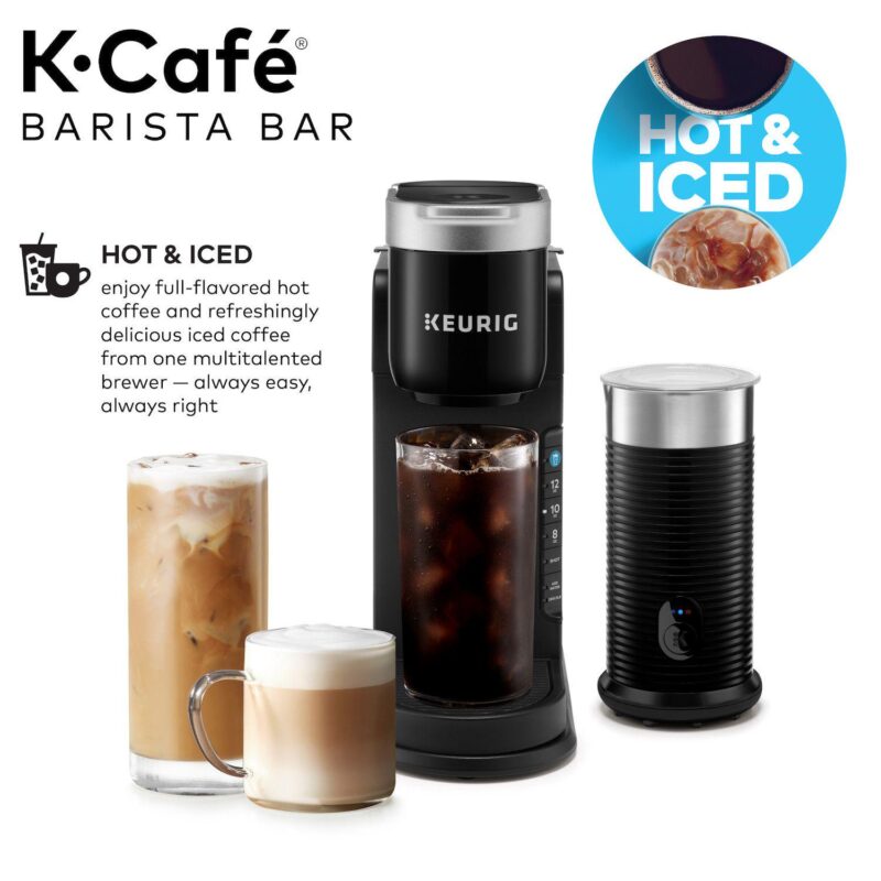 Keurig K-Caf Barista Bar Single Serve Coffee Maker and Frother - Image 2